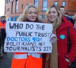 Junior Doctors Strike at Salford Royal Hospital